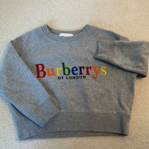 Burberry kids sweathershirt